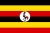 Uganda Flag eastern africa